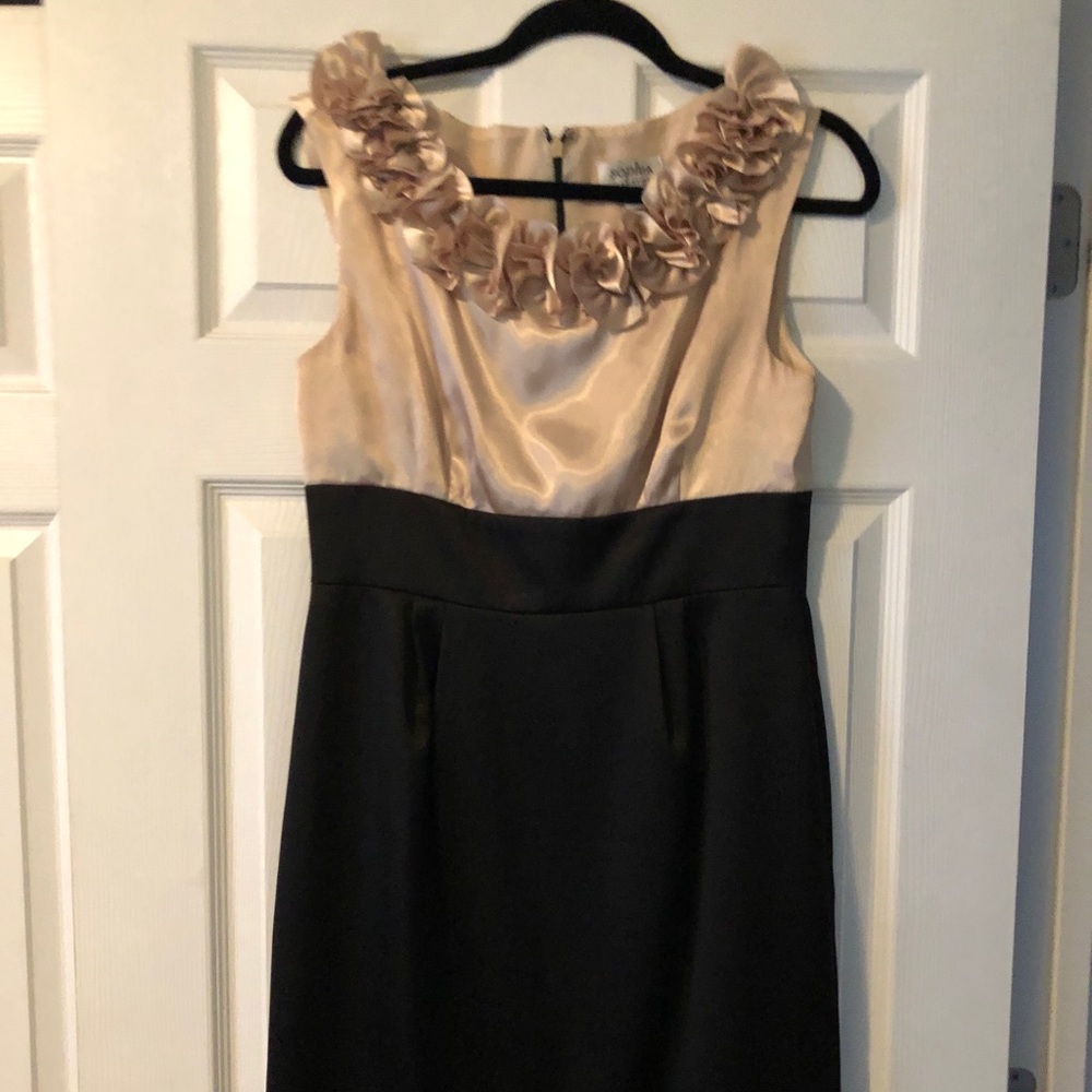 Satin dress!! Beautiful detail